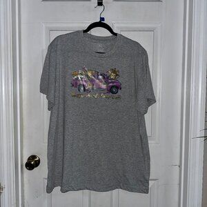 NEW Handcrafted Mardi Gras Shirt Size XL